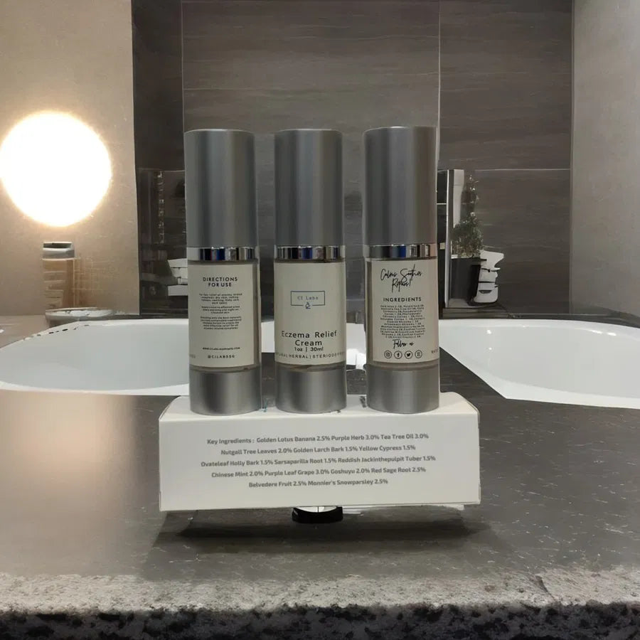 Triple Purchase Pack - 30g x 3 (S$59/- per bottle - Save almost 15%) CI Labs Eczema Relief Cream